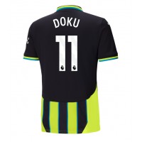 Manchester City Jeremy Doku #11 Replika Bortatröja 2024-25 Kortärmad